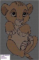 Image result for Pixel Art Lion Facile