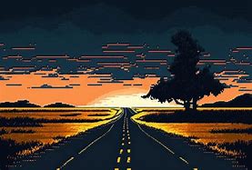 Image result for Pixel Road Stripe