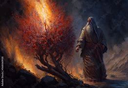 Image result for moses burning bush