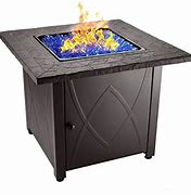 Image result for Long Fire Pit Glass Tables