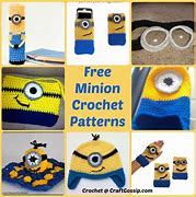 Image result for Minion Crochet Knit Patterns