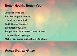 Image result for Poem About Health