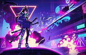 Image result for Neon Green Anime Wallpaper 4K