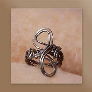 Image result for Woven Gold Circle S Ring