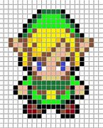 Image result for Link Pixel Art Grid