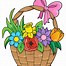 Image result for Flower Basket Clip Art