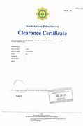 Image result for South African Police Clearance