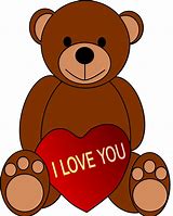 Image result for Valentine Teddy Bear Clip Art