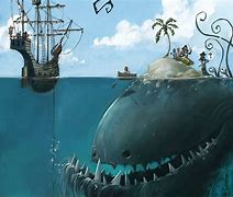 Image result for Sea Monster Art