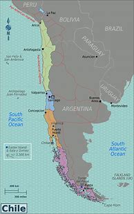 Image result for Regions of Chile Map