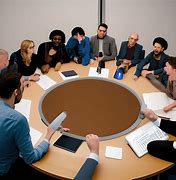 Image result for Round Table Fun Meeting