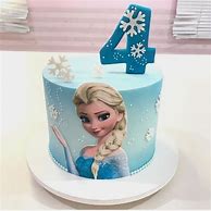 Image result for Elsa Themed Cake