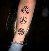 Image result for Small Sharingan Tattoo