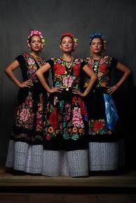 Image result for Oaxaca Folklorico Dress