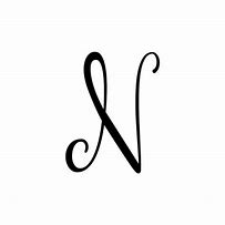 Image result for Sign with N Initial