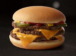 Image result for Triple Cheeseburger