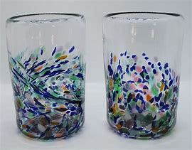 Image result for Blown Glass Drinking Glasses