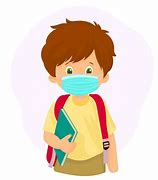 Image result for Person with Face Mask Clip Art