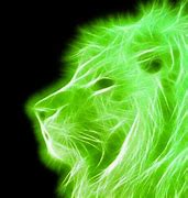 Image result for Neon Green Background Lion