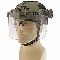 Image result for Ballistic Helmet W Face Shield