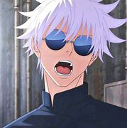 Image result for Gojo Satoru Funny Face