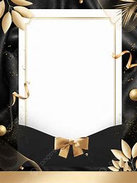 Image result for Black and Gold Invitation Background