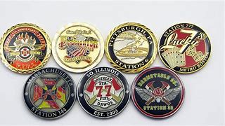 Image result for Fire Challenge Coins