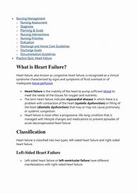 Image result for Simple Nursing Heart Failure