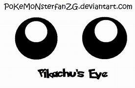 Image result for Pikachu Eyes