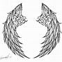 Image result for Broken Angel Wings Drawing