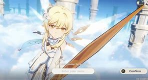 Image result for Lumine Genshin Impact in Game