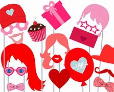 Image result for Valentine's Day Photo Booth Props