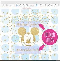 Image result for Mickey Mouse Chip Bag Template