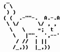 Image result for Simple ASCII Art Keyboard