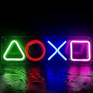 Image result for PlayStation Neon Light Wallpaper