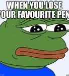 Image result for Sad Frog Meme