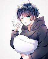 Image result for Cut Anime Boy with Black Hair