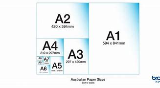 Image result for Paper Size Dimensions