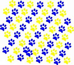 Image result for Yellow Flaming Paw Print