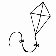 Image result for Kite Cartoon Drawing