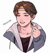 Image result for BTS V Cartoon HD