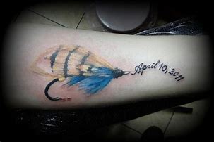 Image result for Fishing Lure Tattoo