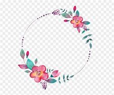 Image result for Flower Border Design Circle