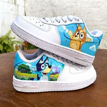 Image result for Bluey Custom Air Force 1s