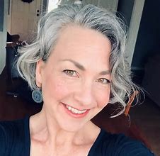 Image result for Grey Hair Style 60