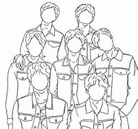 Image result for BTS Line Art