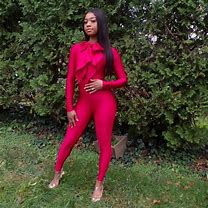 Image result for Red Bodysuit