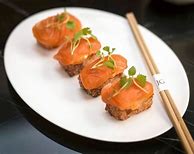 Image result for Crispy Rice Salmon Sushi