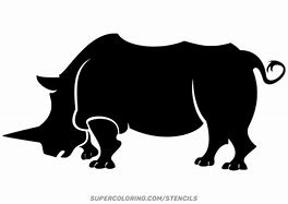 Image result for Rhino Pumpkin Stencil