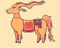 Image result for Goat Pixel Art Easy